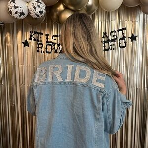 Custom BRIDE Denim Jacket